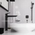Змішувач для умивальника Hansgrohe Logis 240 чорний матовий
