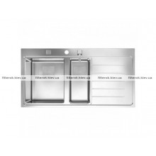 Кухонная мойка Teka ZENIT R15 1 1/2B 1D RHD (13139007) нержавеющая сталь