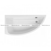 Лівостороння ванна 150 см CERSANIT NANO S301-064