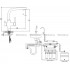 Змішувач для миття з очищувальною системою IMPRESE DAICY 55009-F+MO550ECOSTD