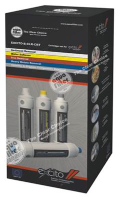 Aquafilter Excito B CRT комплект картриджів до фільтра EXCITO-B