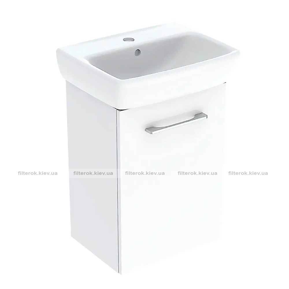 Комплект раковини Geberit Selnova Square з шафкою (502.746.00.1)